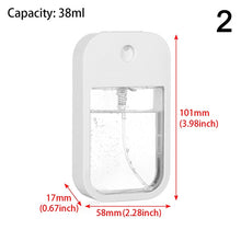 Load image into Gallery viewer, 1PCS Portable Spray Bottle High Pressure Fine Mist Spray Bottle Alcohol Disinfectant
