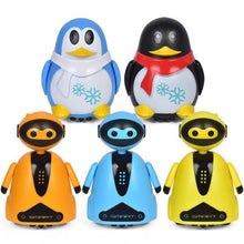Load image into Gallery viewer, Draw Lines Follow Toy Magical Pen Inductive Kids Baby Truck Tank Toy Mini RC Robot Engineering Vehicle Car Follow Penguin Gift
