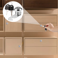 Load image into Gallery viewer, Door lock Drawer Locks with 2 Keys Lock Furniture Hardware Door Cabinet Lock for Office
