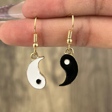 Load image into Gallery viewer, Drip Oil Tai Chi Gossip Drop Earrings For Women Fashion Simple Ladies Romantic Ball Pendant Earrings Jewelry Factory Wholesale
