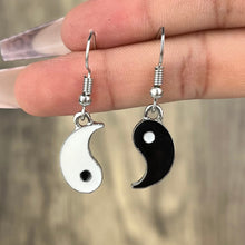 Load image into Gallery viewer, Drip Oil Tai Chi Gossip Drop Earrings For Women Fashion Simple Ladies Romantic Ball Pendant Earrings Jewelry Factory Wholesale
