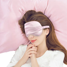 Load image into Gallery viewer, 3D Silk Sleep Mask Natural Sleeping Eye Mask Eyeshade Cover Shade Eye Patch Soft Portable Blindfold Travel
