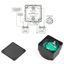 Load image into Gallery viewer, Dual Battery Smart Isolator 12V 140 Amp Voltage Sensitive Relay VSR Smart Switch for Car ATV UTV Boats RV's Camper Truck
