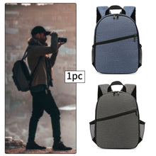 Load image into Gallery viewer, Dual Shoulder Camera Backpack Anti Shock Photography Adjustable Carrying Full Protection With Compartment Detachable Storage Bag
