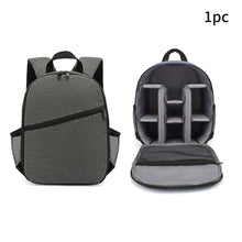Load image into Gallery viewer, Dual Shoulder Camera Backpack Anti Shock Photography Adjustable Carrying Full Protection With Compartment Detachable Storage Bag
