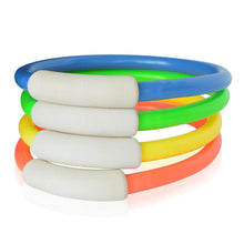 Load image into Gallery viewer, Diving Game Toys Set Swimming Pool Throwing Toy Dive Swim Rings Circle Underwater Kids Summer Gift Beach
