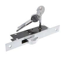 Load image into Gallery viewer, Door lock Durable Aluminum Alloy Sliding Door Hook Lock Cross-shaped Key Bolt Locks For Framed Glass Door

