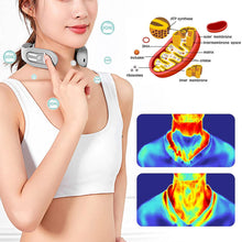 Load image into Gallery viewer, EMS Neck Acupoints Lymphvity Massage Device Neck Massager For Pain Relief Deep Tissue, Intelligent Neck Massage Health Care
