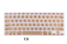 Load image into Gallery viewer, Keyboard Protectors EU US English Keyboard Skin for Macbook  Waterproof Skin Film
