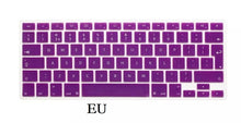 Load image into Gallery viewer, Keyboard Protectors EU US English Keyboard Skin for Macbook  Waterproof Skin Film
