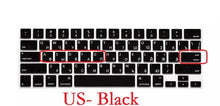 Load image into Gallery viewer, Keyboard Protectors for Macbook  Touch Bar Russian Language Keyboard Cover Silicone
