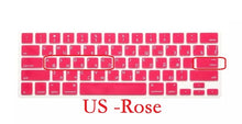 Load image into Gallery viewer, Keyboard Protectors for Macbook  Touch Bar Russian Language Keyboard Cover Silicone
