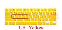 Load image into Gallery viewer, Keyboard Protectors for Macbook  Touch Bar Russian Language Keyboard Cover Silicone
