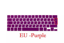 Load image into Gallery viewer, Keyboard Protectors for Macbook  Touch Bar Russian Language Keyboard Cover Silicone
