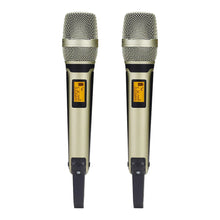 Load image into Gallery viewer, EW135G4 EW 100 G4 EW100G4 UHF professional 2 channel Wireless microphone system with metal SKM9000 for Sennheiser Stage karaoke
