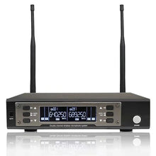 Load image into Gallery viewer, EW135G4 EW 100 G4 EW100G4 UHF professional 2 channel Wireless microphone system with metal SKM9000 for Sennheiser Stage karaoke
