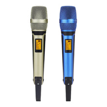 Load image into Gallery viewer, EW135G4 EW 100 G4 EW100G4 UHF professional 2 channel Wireless microphone system with metal SKM9000 for Sennheiser Stage karaoke
