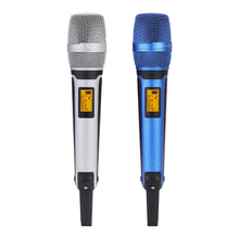 Load image into Gallery viewer, EW135G4 EW 100 G4 EW100G4 UHF professional 2 channel Wireless microphone system with metal SKM9000 for Sennheiser Stage karaoke
