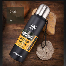 Load image into Gallery viewer, Eco-Friendly Insulated 1500ml Vacuum Flasks Large Capacity Thermals Cup Portable Rope Thermos Water Bottle With Tea Infuser
