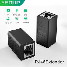 Load image into Gallery viewer, RJ45 Ethernet Cables Coupler Ethernet Inline Cable Extender Female to Female Network Socket Adapter for Cat5,Cat6,Cat7
