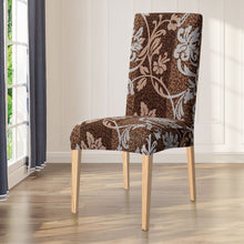 Load image into Gallery viewer, Spandex Elastic Printing Dining Chair Slipcover Modern Removable Anti-dirty Kitchen Seat Case Stretch Chair Cover for Banquet
