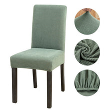 Load image into Gallery viewer, Solid Jacquard Chair Covers Stretch For Wedding Dining Room Office Banquet housse de chaise chair cover
