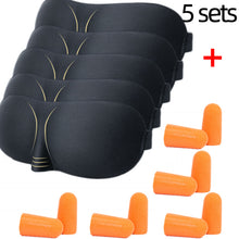 Load image into Gallery viewer, Solid Color 3D Sleep Mask Sleeping Eye Cover Soft And Breathable Without Oppression Help Sleep Sleeping Mask New Free Earplugs
