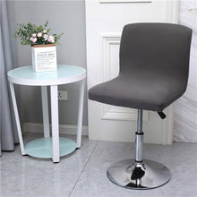 Load image into Gallery viewer, Solid Color Bar Stool Chair Cover Low Back Chair Spandex Seat Case Elastic Rotating Lift Chair Cover Dining Seat Protector
