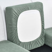 Load image into Gallery viewer, Solid Color Thicken Elastic Sofa Seat Cushion Cover Protector Kids Slipcover Sofa Cover Washable Removable Couch Couch Cover 1pc
