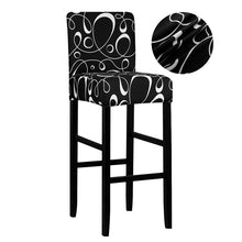 Load image into Gallery viewer, Solid Color Stretch Bar Chair Cover Seat Cover Slipcover Hotel Banquet Dining Housse De Chaise Armchair Elastic Christmas Home
