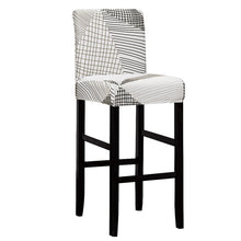 Load image into Gallery viewer, Solid Color Stretch Bar Chair Cover Seat Cover Slipcover Hotel Banquet Dining Housse De Chaise Armchair Elastic Christmas Home
