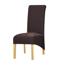 Load image into Gallery viewer, Solid Color XL Size Long Back Chair Cover Polyester Fabric Seat Covers Seat Case Chair Covers Restaurant Hotel Party Banquet
