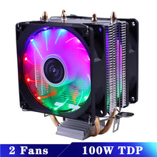 Load image into Gallery viewer, Cooling Fan Efficient Cooling CPU Cooler Fan 3pin For Intel LGA   Quiet Ventilador Silent Radiator
