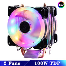 Load image into Gallery viewer, Cooling Fan Efficient Cooling CPU Cooler Fan 3pin For Intel LGA   Quiet Ventilador Silent Radiator
