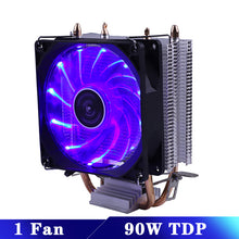 Load image into Gallery viewer, Cooling Fan Efficient Cooling CPU Cooler Fan 3pin For Intel LGA   Quiet Ventilador Silent Radiator
