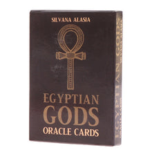 Load image into Gallery viewer, Egyptian Gods Oracle Cards Tarot Prophecy Divination Deck Family Party Board Game Fate Card Fortune Telling Game
