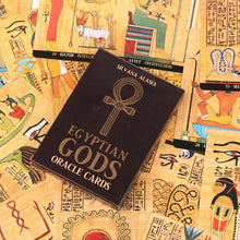 Load image into Gallery viewer, Egyptian Gods Oracle Cards Tarot Prophecy Divination Deck Family Party Board Game Fate Card Fortune Telling Game
