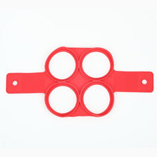 Load image into Gallery viewer, Egg Pancake Ring Nonstick Pancake Maker Mold Silicone Egg Cooker fried egg shaper Omelet Moulds for Kitchen Baking Accessories
