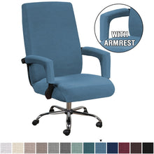 Load image into Gallery viewer, Elastic Office Lift Computer Chair Cover Modern Anti-dirty Boss Rotating Chair Seat Case Removable Thickened With Armrest Covers
