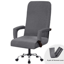 Load image into Gallery viewer, Elastic Office Lift Computer Chair Cover Modern Anti-dirty Boss Rotating Chair Seat Case Removable Thickened With Armrest Covers
