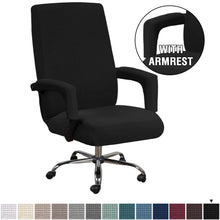 Load image into Gallery viewer, Elastic Office Lift Computer Chair Cover Modern Anti-dirty Boss Rotating Chair Seat Case Removable Thickened With Armrest Covers
