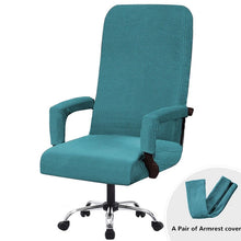 Load image into Gallery viewer, Elastic Office Lift Computer Chair Cover Modern Anti-dirty Boss Rotating Chair Seat Case Removable Thickened With Armrest Covers
