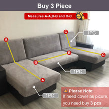 Load image into Gallery viewer, Elastic Sofa Cover Stretch Sectional Corner Couch Cover Universal Cover For Living Room 1/2/3/4 Slipcover,L Shaped need buy 2pcs
