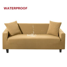 Load image into Gallery viewer, Elastic Sofa Cover Waterproof Solid Color High Stretch Slipcover All-inclusive Elastic Couch Cover Sofa Covers for Living Room
