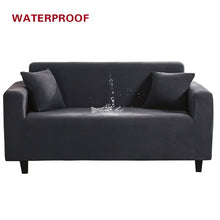Load image into Gallery viewer, Elastic Sofa Cover Waterproof Solid Color High Stretch Slipcover All-inclusive Elastic Couch Cover Sofa Covers for Living Room
