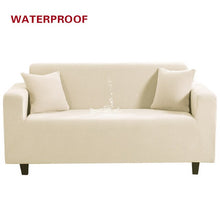 Load image into Gallery viewer, Elastic Sofa Cover Waterproof Solid Color High Stretch Slipcover All-inclusive Elastic Couch Cover Sofa Covers for Living Room
