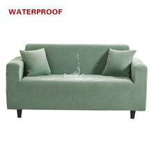 Load image into Gallery viewer, Elastic Sofa Cover Waterproof Solid Color High Stretch Slipcover All-inclusive Elastic Couch Cover Sofa Covers for Living Room
