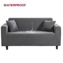 Load image into Gallery viewer, Elastic Sofa Cover Waterproof Solid Color High Stretch Slipcover All-inclusive Elastic Couch Cover Sofa Covers for Living Room
