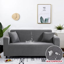Load image into Gallery viewer, Elastic Sofa Cover Waterproof Solid Color High Stretch Slipcover All-inclusive Elastic Couch Cover Sofa Covers for Living Room
