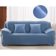 Load image into Gallery viewer, Plush Sofa Cover Stretch Solid Color Thick Slipcover Sofa Covers for Living Room Pets Chair Cover Cushion Cover Sofa Towel 1PC
